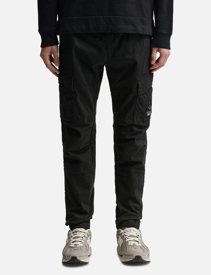 Stretch Sateen Cargo Pants Ergonomic Fit Placeholder Image
