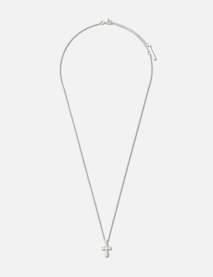 CRUCIS Mini Cross Pendant Necklace