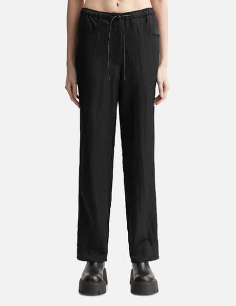 Nothing Written Nylon Drawstring Pants