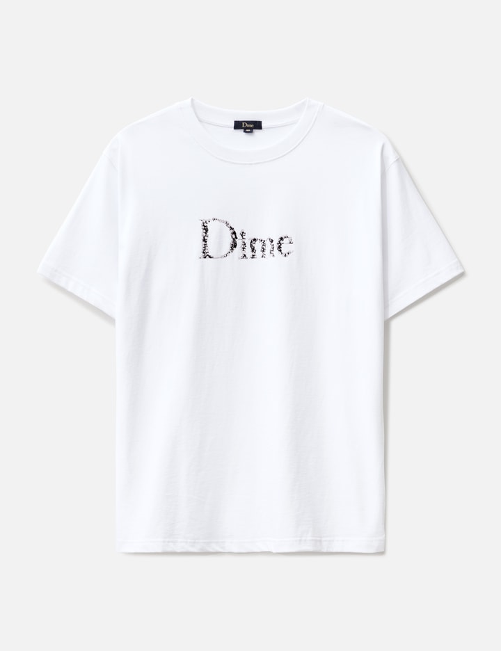 Dime White Classic Skull T-shirt