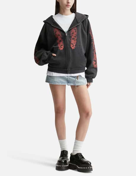 Afflicted Zip-Up Hoodie view 11