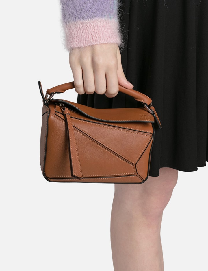Loewe mini puzzle tan Clearance