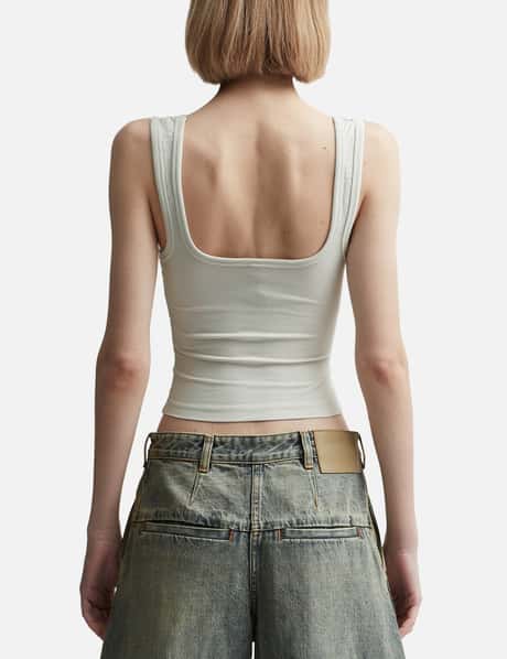 Square Neck Tank Top view 9