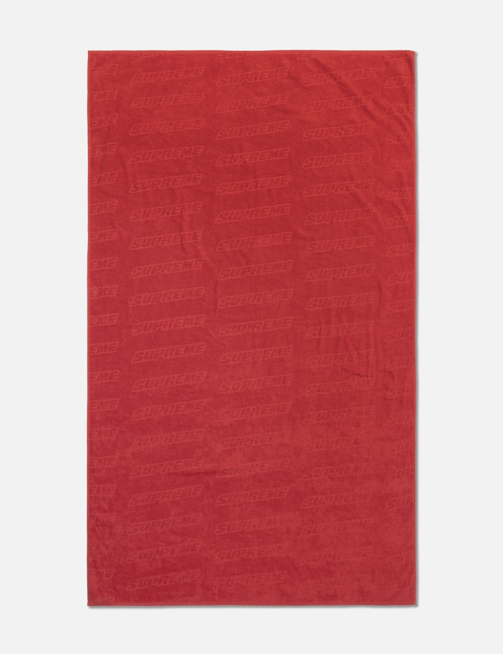 Supreme Red Beach Towel