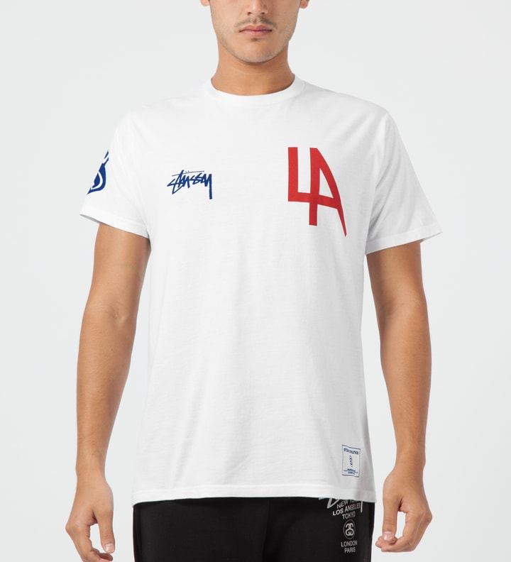 White/Red LA 80 T-Shirt Placeholder Image