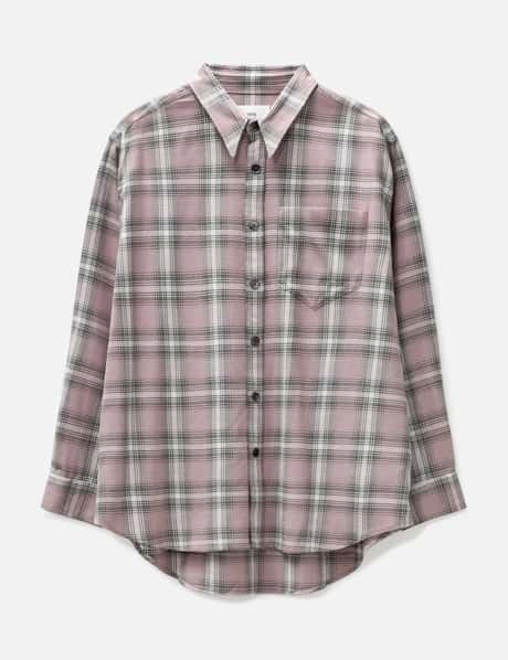 Ami Oversize Overshirt With Patch Pocket