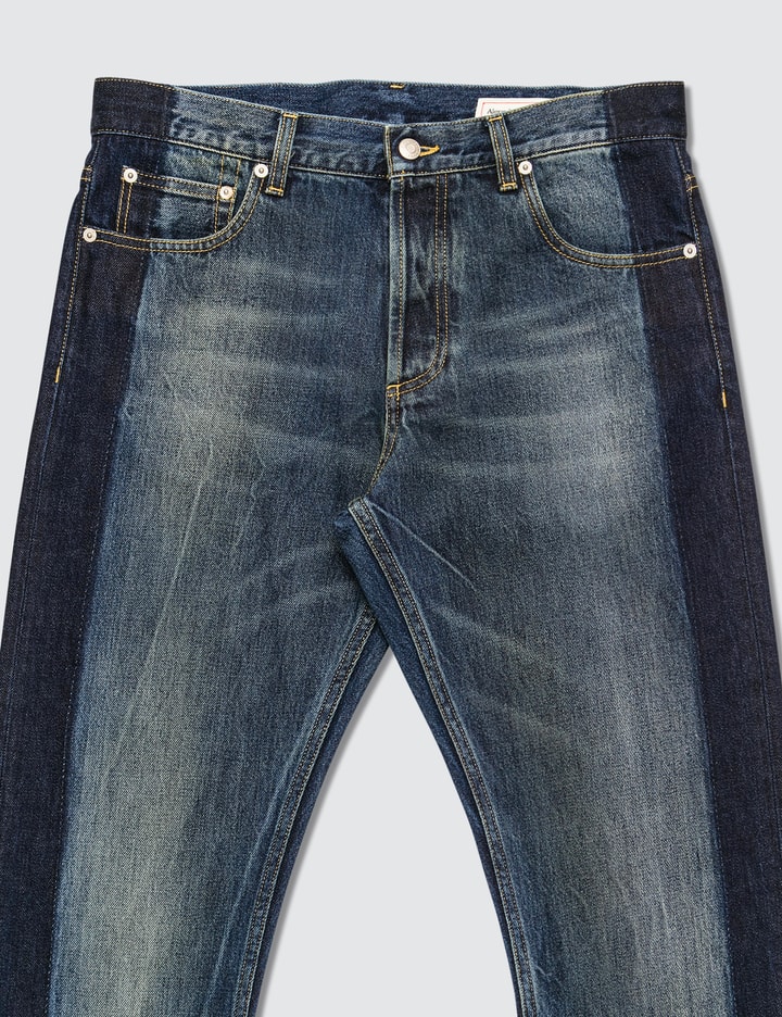 Side Tape Straight Leg Jeans Placeholder Image