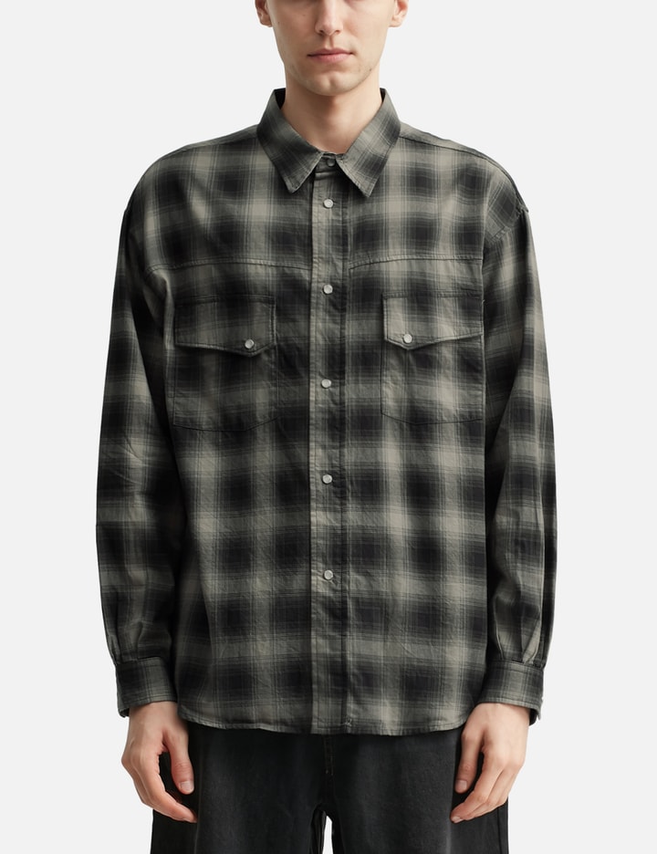 Loose Check Western Shirt Placeholder Image