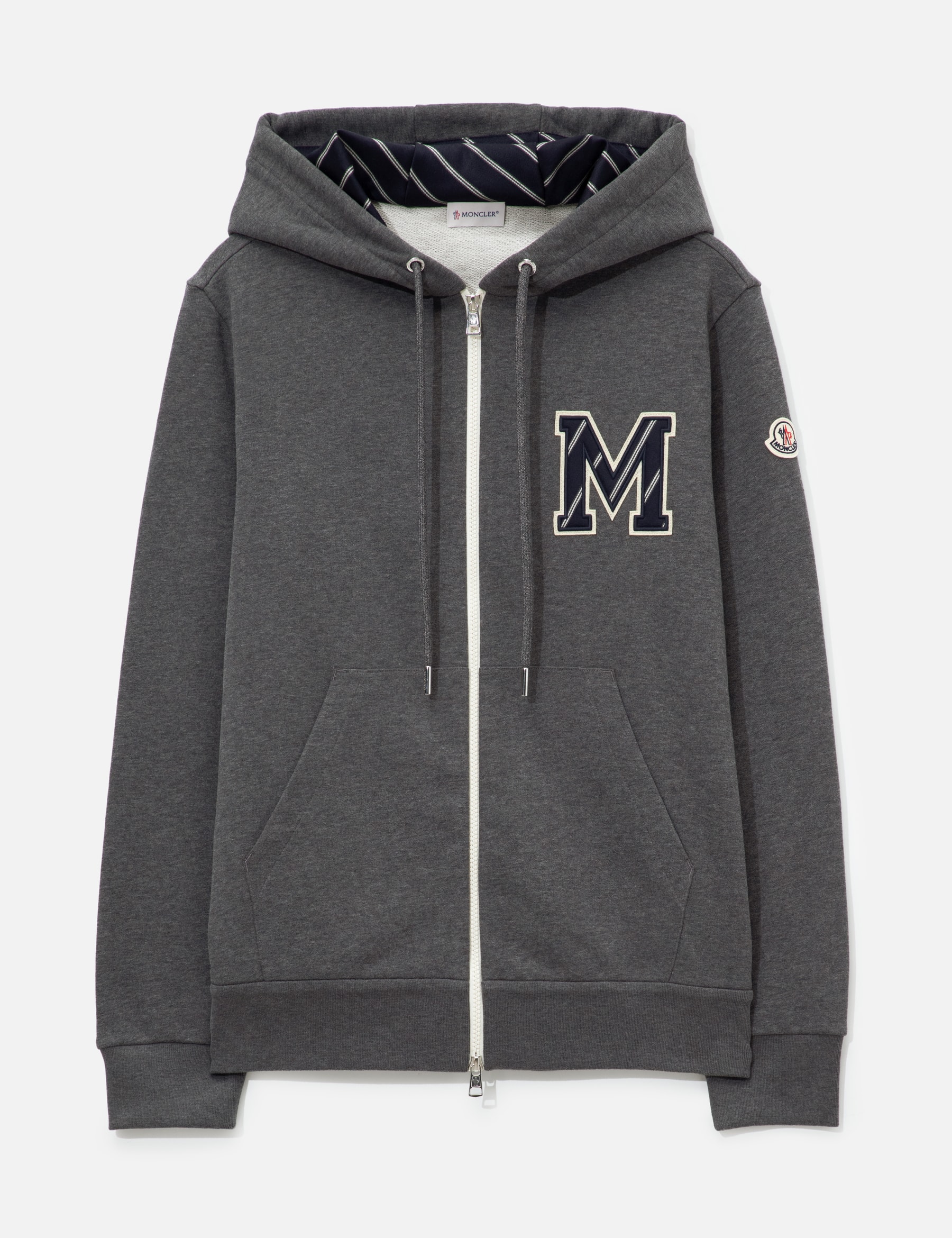 Monogram Cotton Zip-Up Hoodie view 16