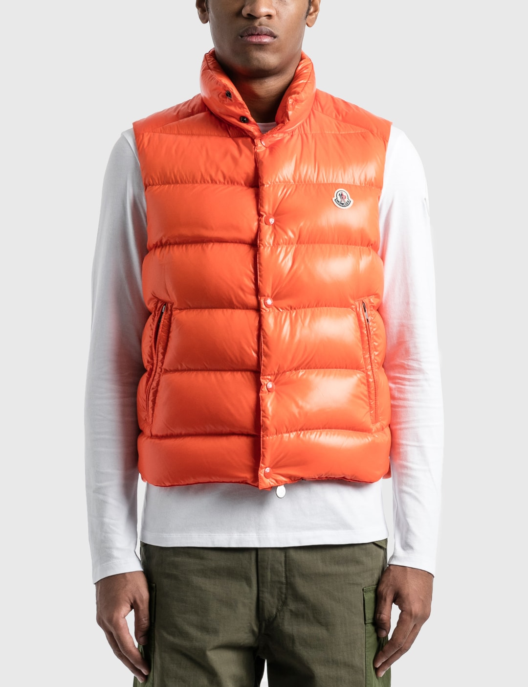 moncler orange vest - Main Image