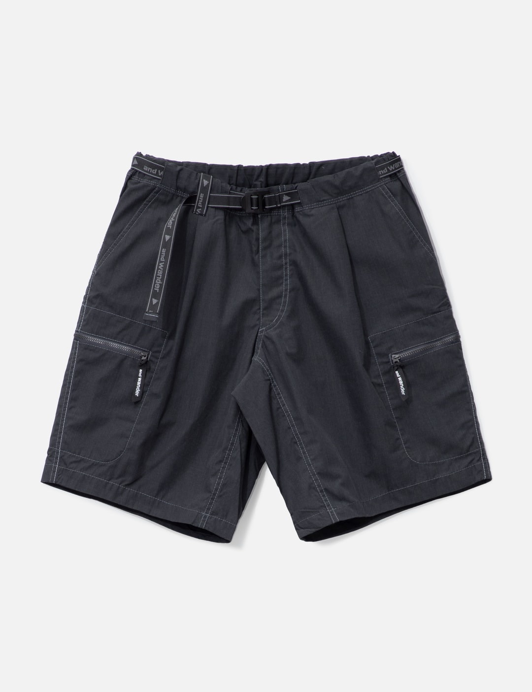 Sacai - Chalk Stripe Shorts | HBX - Globally Curated Fashion and 