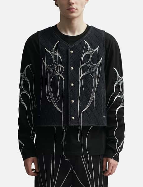 THUG CLUB - Tribal Tree Quilted Vest | HBX - Globally Curated  