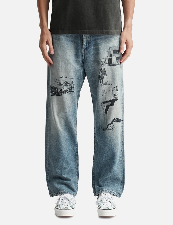 NEIGHBORHOOD x OOTD Washed DP Basic Denim Pants Placeholder Image