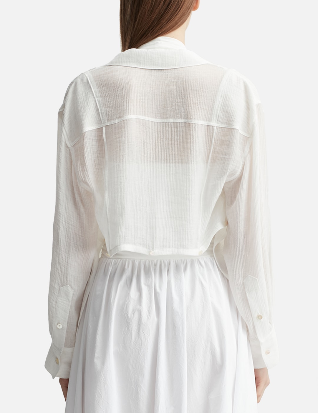 Multi-Way Apron Long Shirts view 16