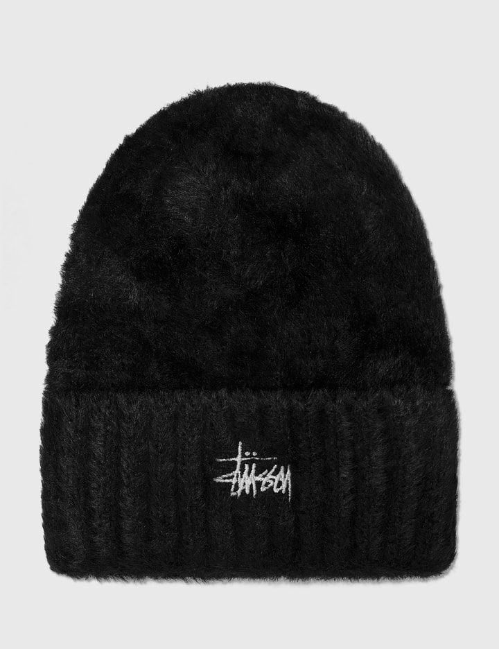 Stussy Shaggy Cuff Beanie In Black