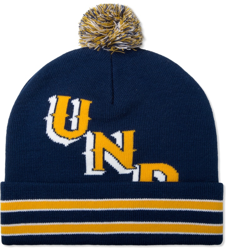 Navy UND Pom Beanie Placeholder Image