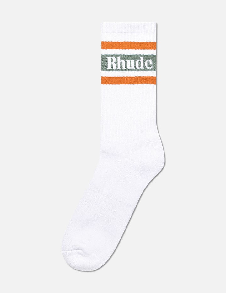 Striped Logo Socks Placeholder Image