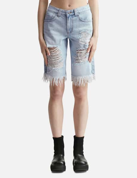 TheOpen Product DISTRESSED DENIM SHORTS