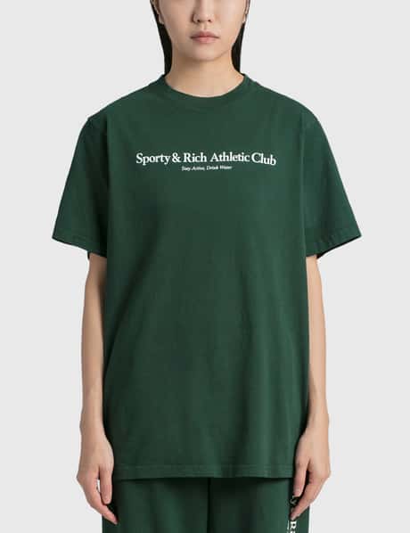 Sporty & Rich アスレチック クラブ Tシャツ