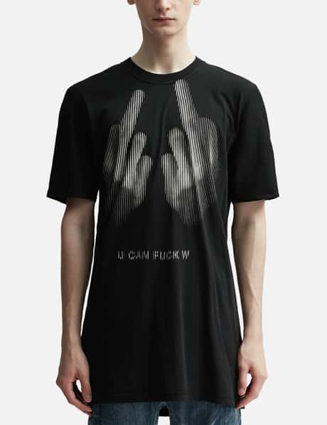 11 By Boris Bidjan Saberi - TS5 F1101 Middlefinger T-shirt | HBX 