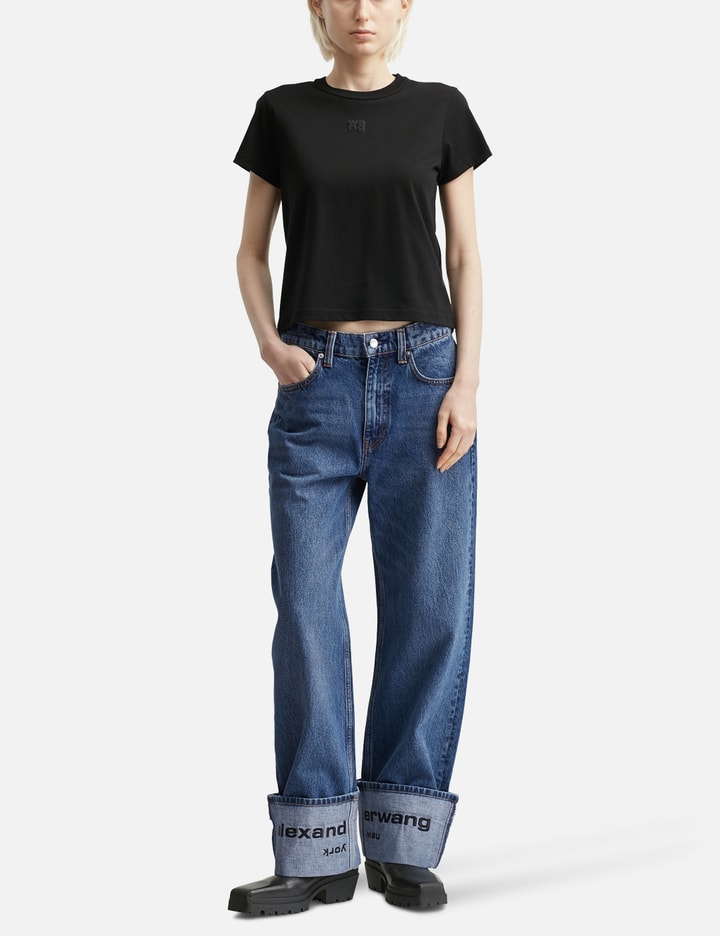 Logo-Embroidered Mid-Rise Jeans Placeholder Image