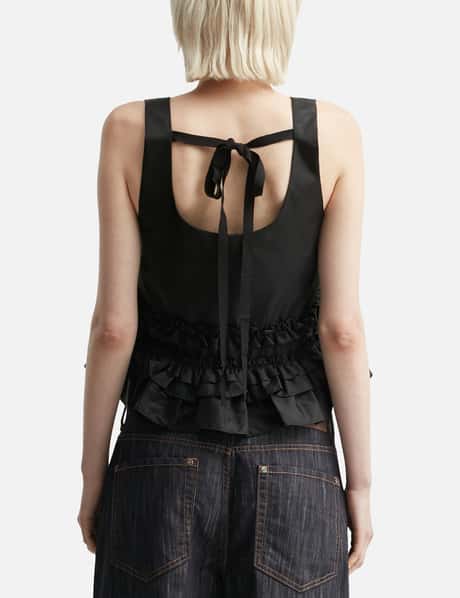 Duchesse Nylon Frill Top view 9