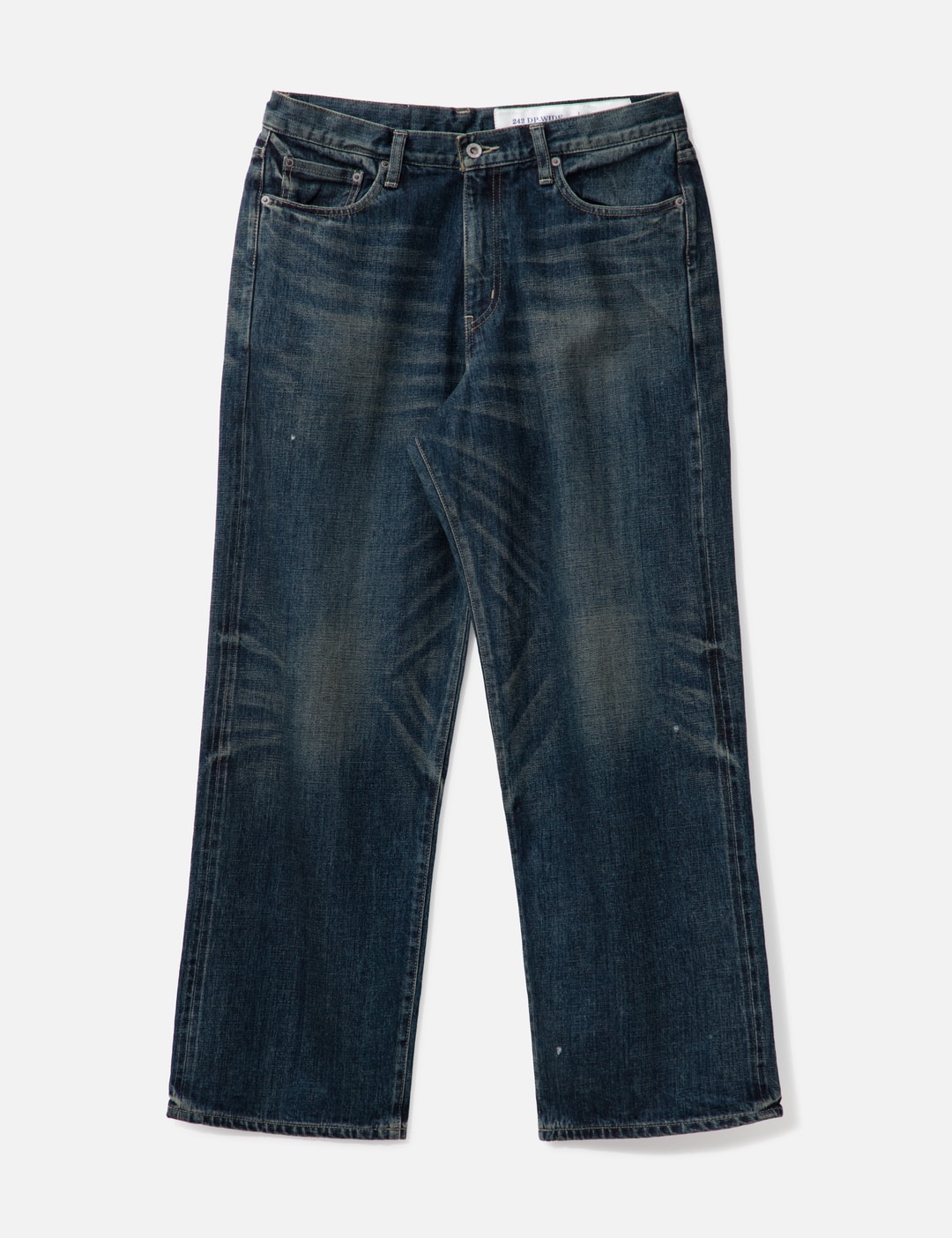 NEIGHBORHOOD - WASHED DENIM DP WIDE PANTS | HBX - ハイプビースト 
