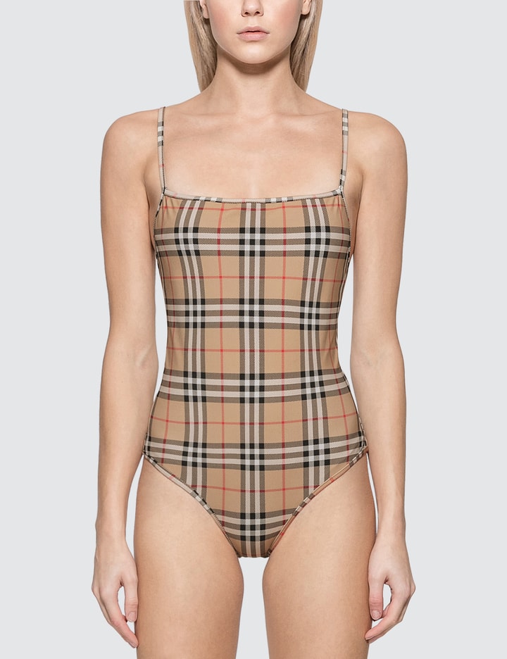 Vintage Check Swimsuit Placeholder Image