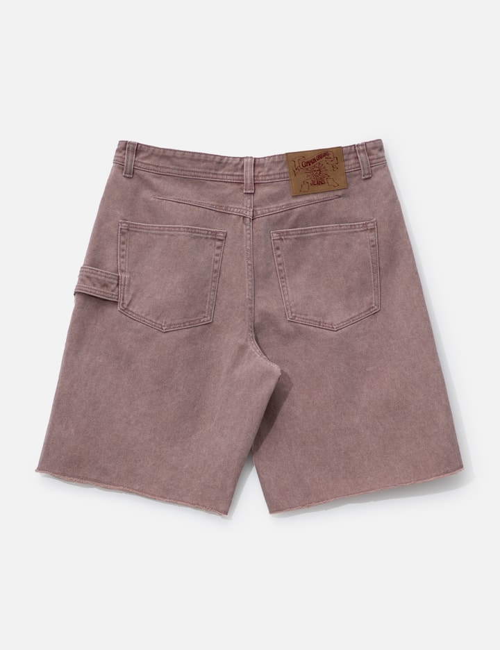 COOR Washed Cutoff Denim Shorts