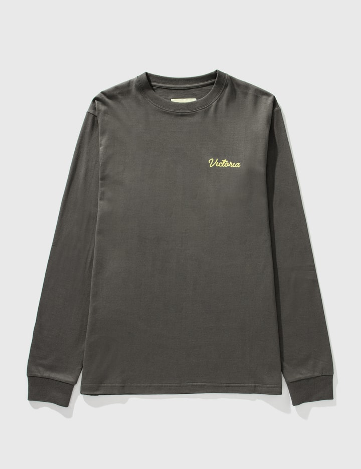 Victoria Step Long Sleeve T-shirt In Black