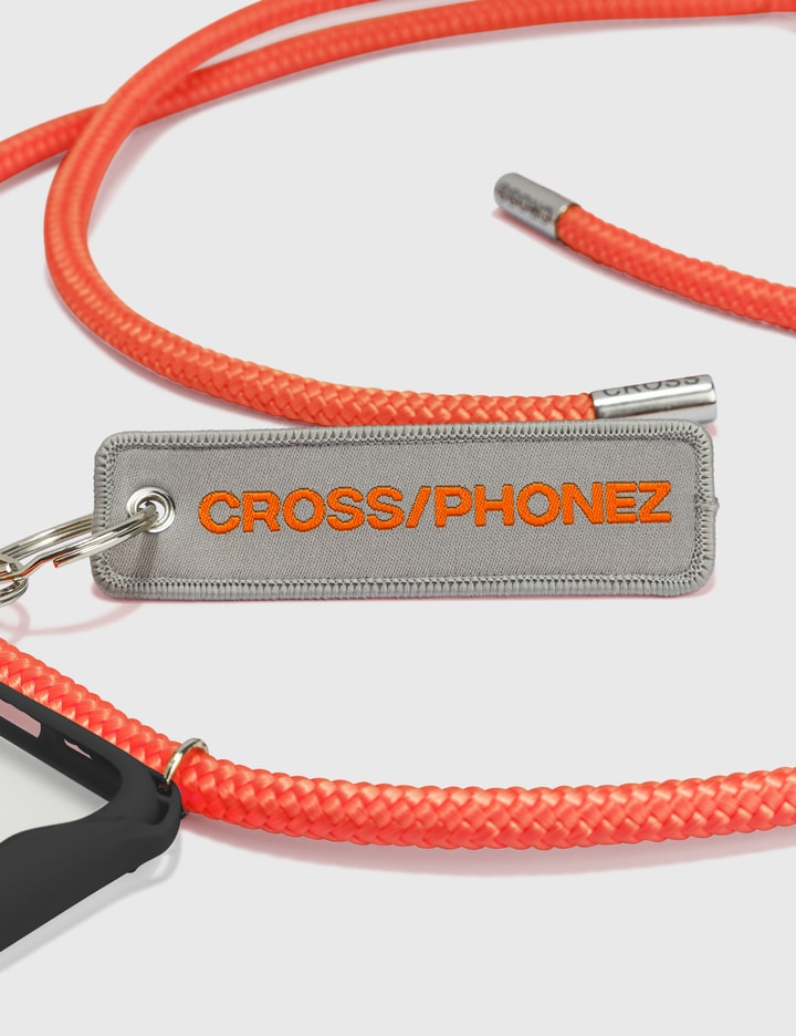 Neon Orange Rope With Silver Details iPhone Case Placeholder Image