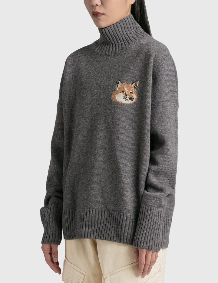 Fox Head Oversize High Neck Pullover Placeholder Image