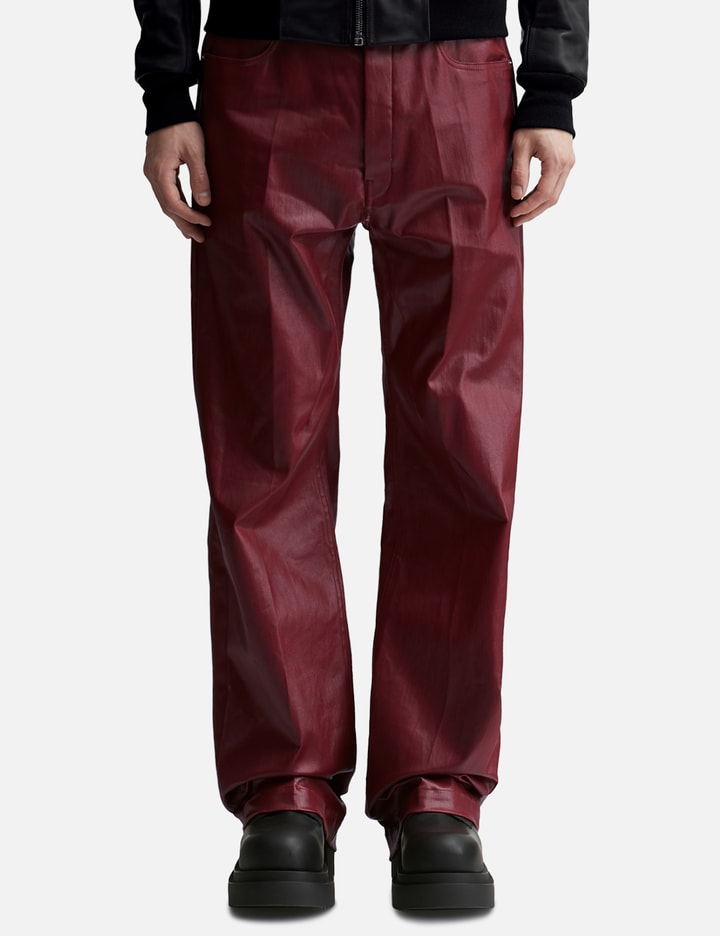 Shop Rick Owens Geth Jeans In Red