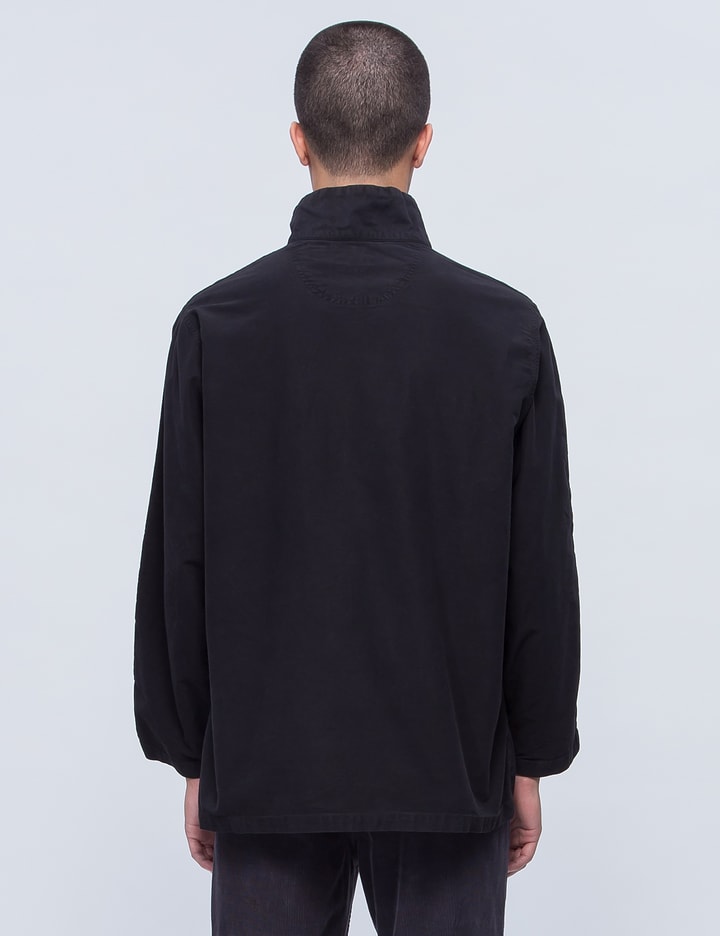 Black Mud Dye Moleskin H/neck Pull Shirt Placeholder Image