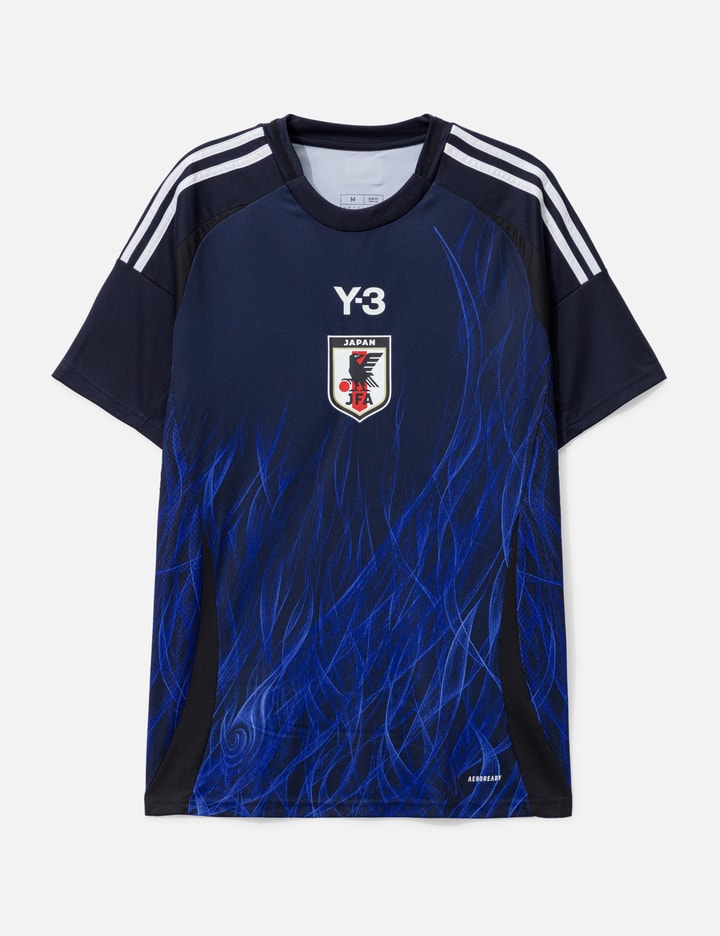 Y-3 X Jfa 2024 Home Recycled Polyester Jersey In Blue