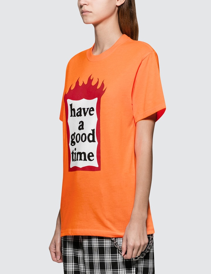 Fire Frame Short Sleeve T-shirt Placeholder Image