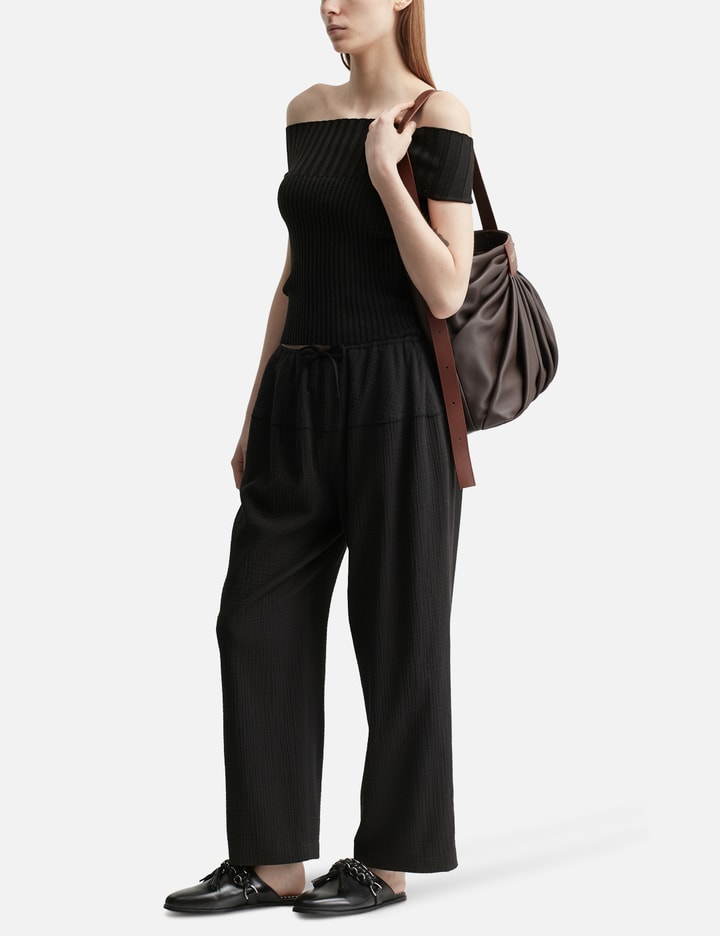 Off Shoulder Rib Top Placeholder Image