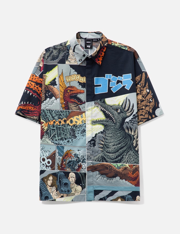 Godzilla X Dhruv Kapoor Kimono Shirt Placeholder Image