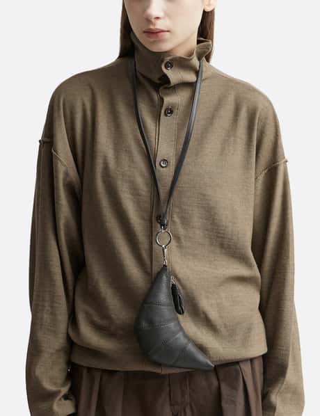 Lemaire - Croissant Coin Purse Necklace | HBX - Globally Curated 