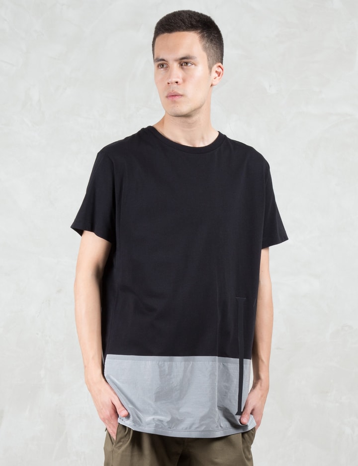 Silver Color Blocking S/S T-Shirt Placeholder Image