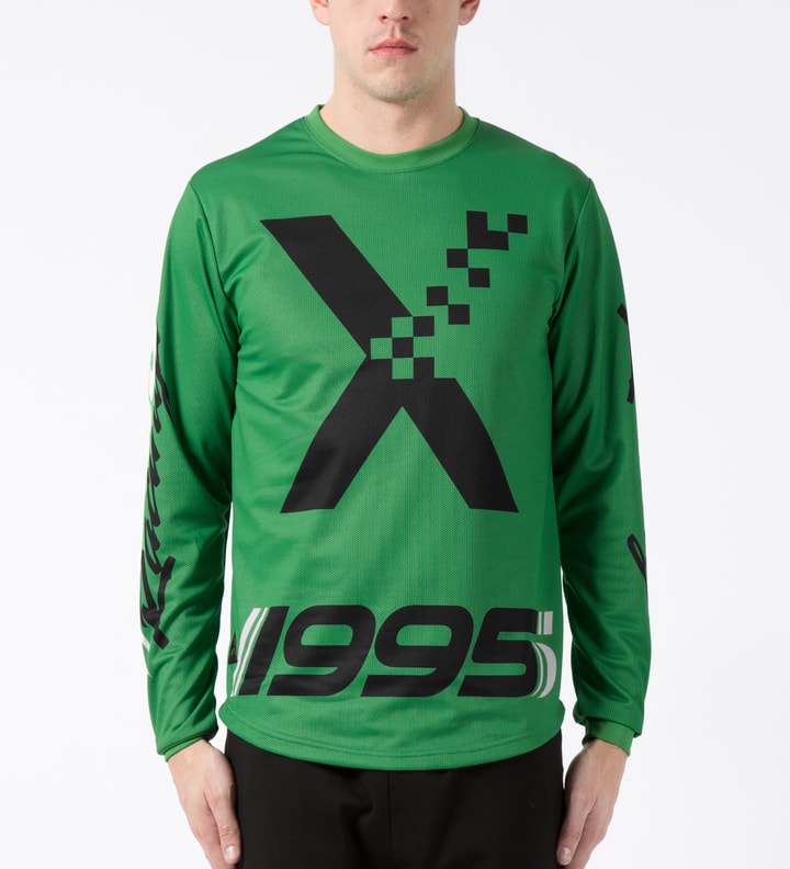 Green Sponsored Jersey Placeholder Image