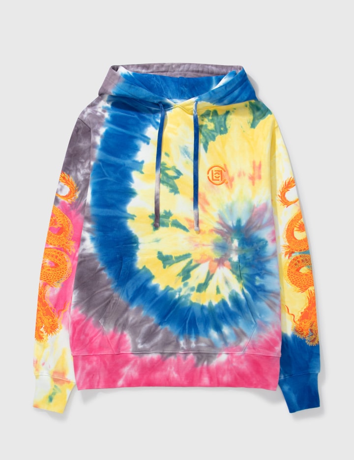 CLOT TIEDYE WITH STITCH DARGON HOODIE Placeholder Image