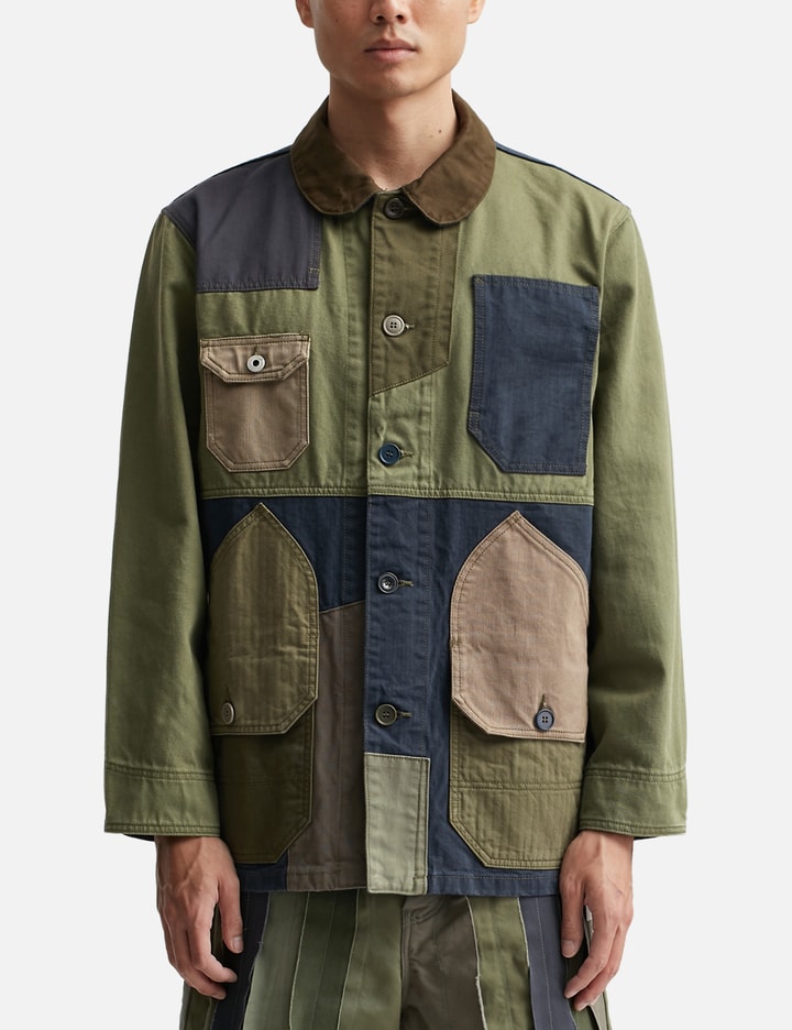PATCHWORK COVERALL RINSE Placeholder Image