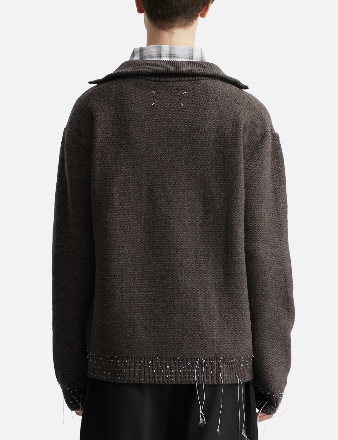 Wool Quarter-Zip Sweater view 19