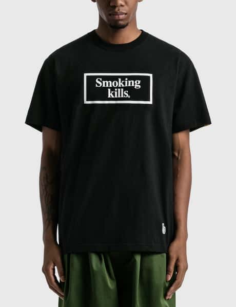 FR2 - Smoking Kills Box Logo T-shirt | HBX - Globally Curated 