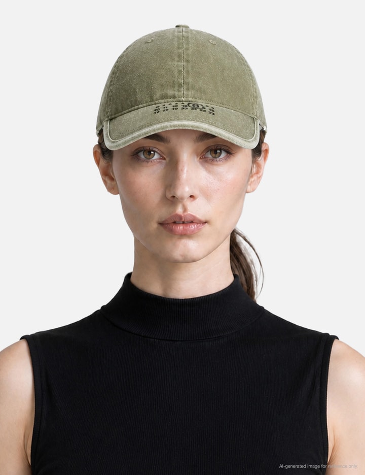 MM6 Maison Margiela Washable Cotton Label Cap