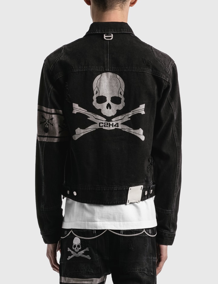 C2H4® x Mastermind Japan Asymmetrical Layered Denim Jacket Placeholder Image