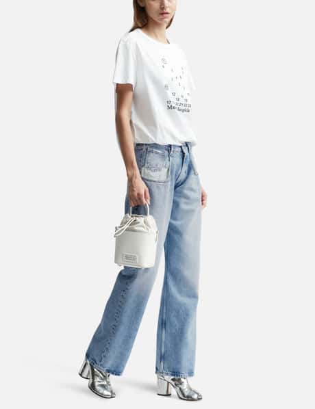 極美品 23SS MAISON MARGIELA スラッシュ デニム 706P△ 【極美品  