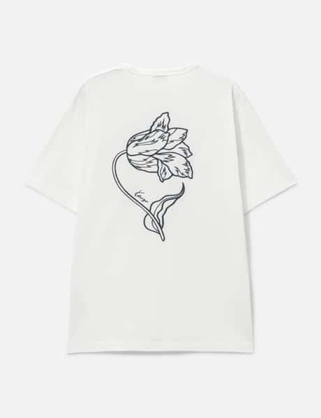 'KENZO Tulip' Embroidered T-Shirt view 8