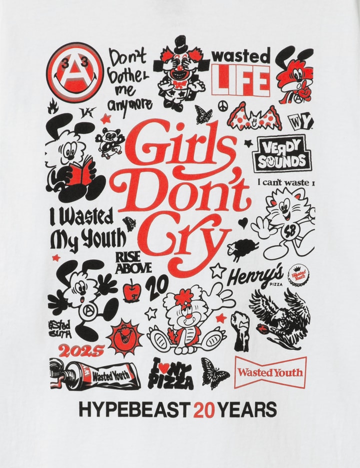 VERDY x Hypebeast 20th Anniversary T-shirt Placeholder Image